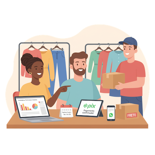 eBrecho Mobile Platform - Street Shop with Sales Growth